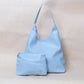 The Pure Elegance Tote - Baby Blue