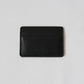 Handmade First Layer Cowhide Card Holder In Classic Black