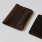 Handmade Genuine Leather Wallet In Coffee