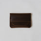 Handmade Genuine Leather Wallet In Coffee