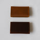 French Handmade Minimalist Wallet In Brown