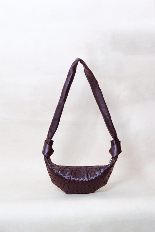 Artisan Classic Crescent Bag - Black Currant