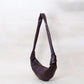Artisan Classic Crescent Bag - Black Currant