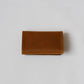 French Handmade Minimalist Wallet In Brown