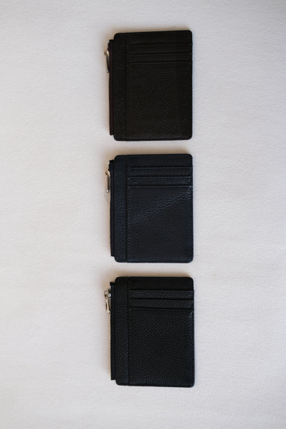Léon Slim Card Holder - Dark Blue
