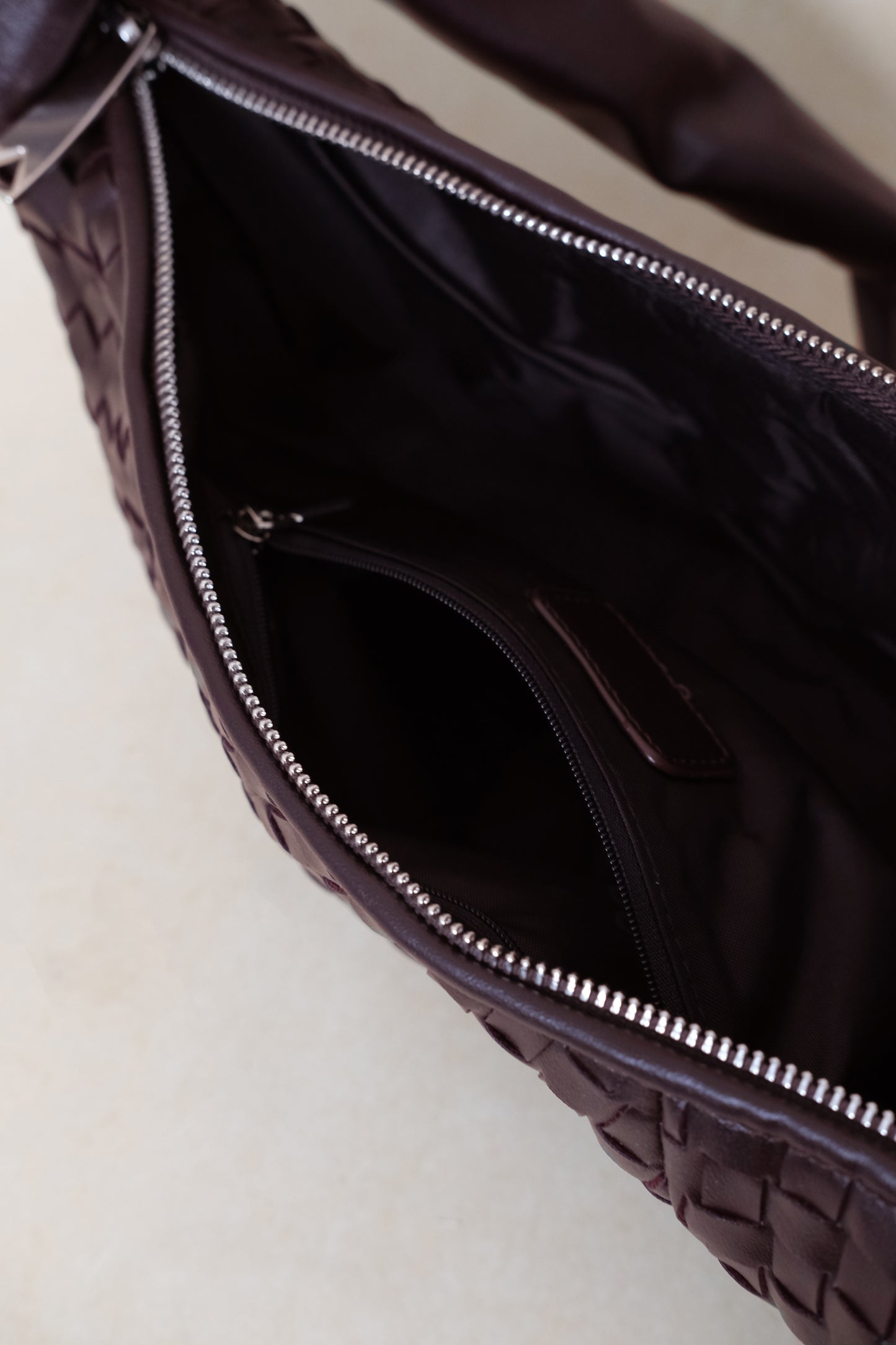 Artisan Classic Crescent Bag - Black Currant