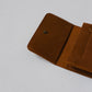 French Handmade Minimalist Wallet In Brown