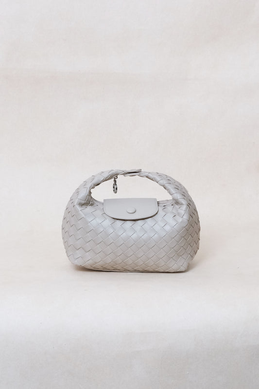 Artisan Aurelia Crescent Bag - White Sand
