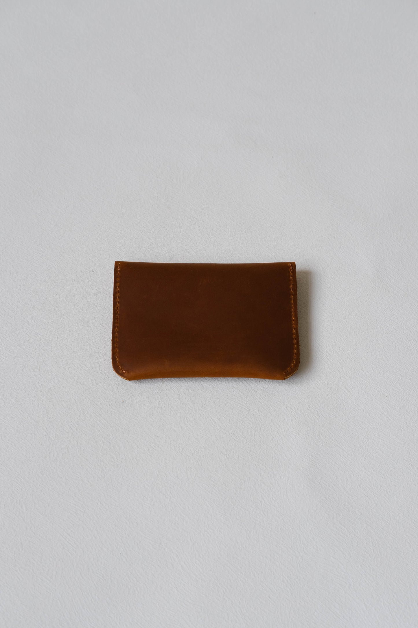 Handmade Genuine Leather Wallet In Brown