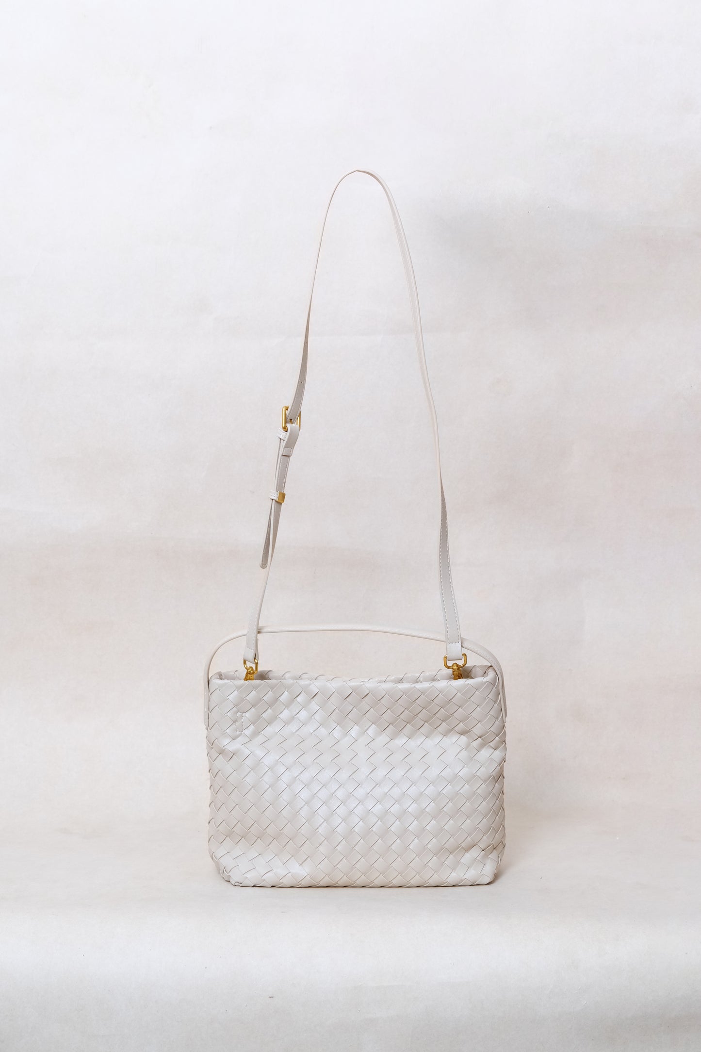 Artisan Veloura Tote Bag - White Sand