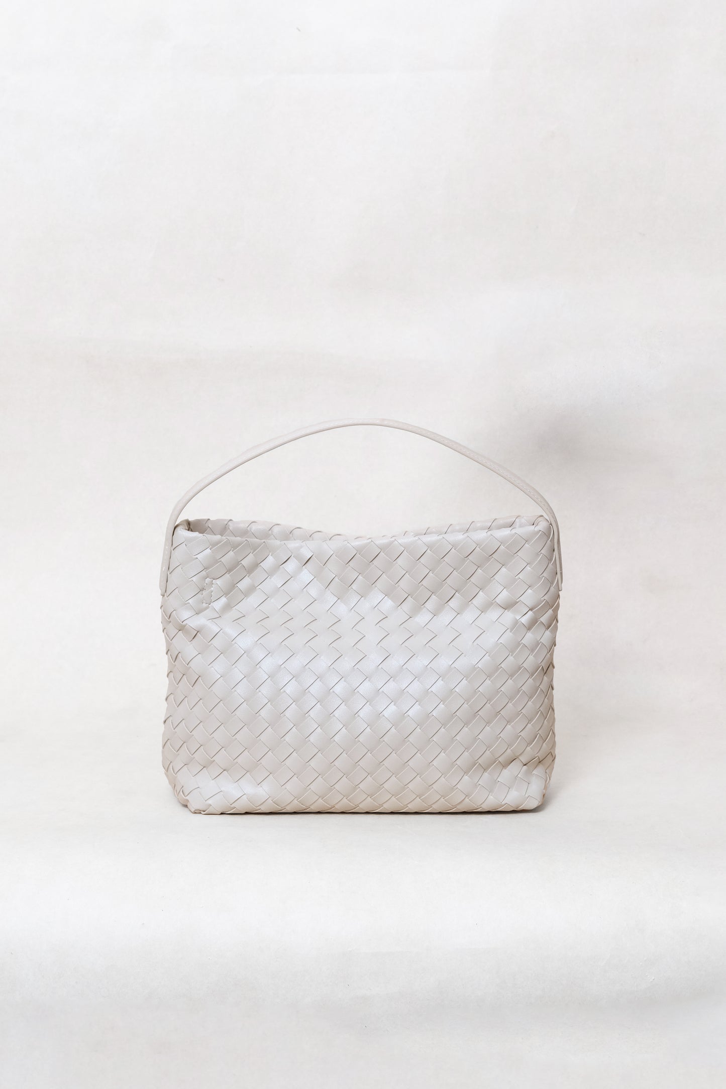 Artisan Veloura Tote Bag - White Sand