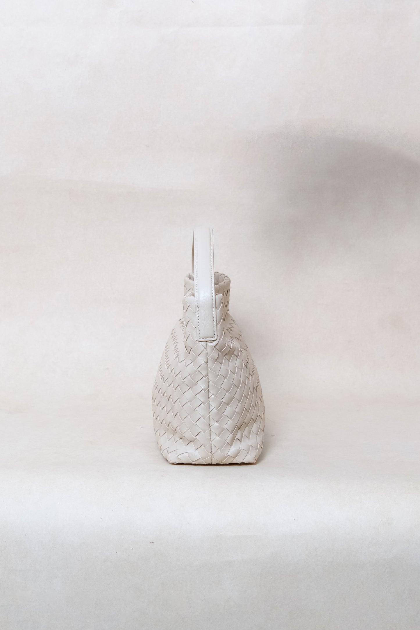 Artisan Veloura Tote Bag - White Sand
