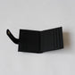 First Layer Genuine Leather Ultra-Thin Small Wallet In Classic Black