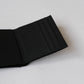 First Layer Genuine Leather Ultra-Thin Small Wallet In Classic Black