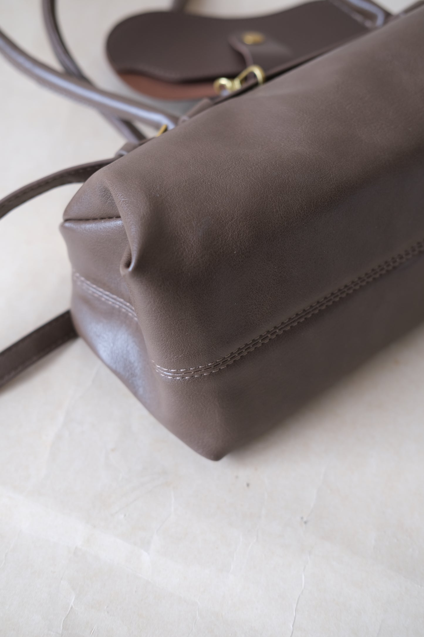 Aurora Classic Dome Bag-Brown