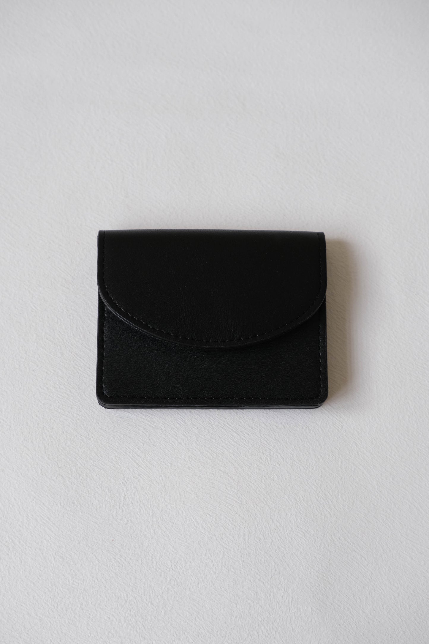 Coin Card Holder In Classic Black