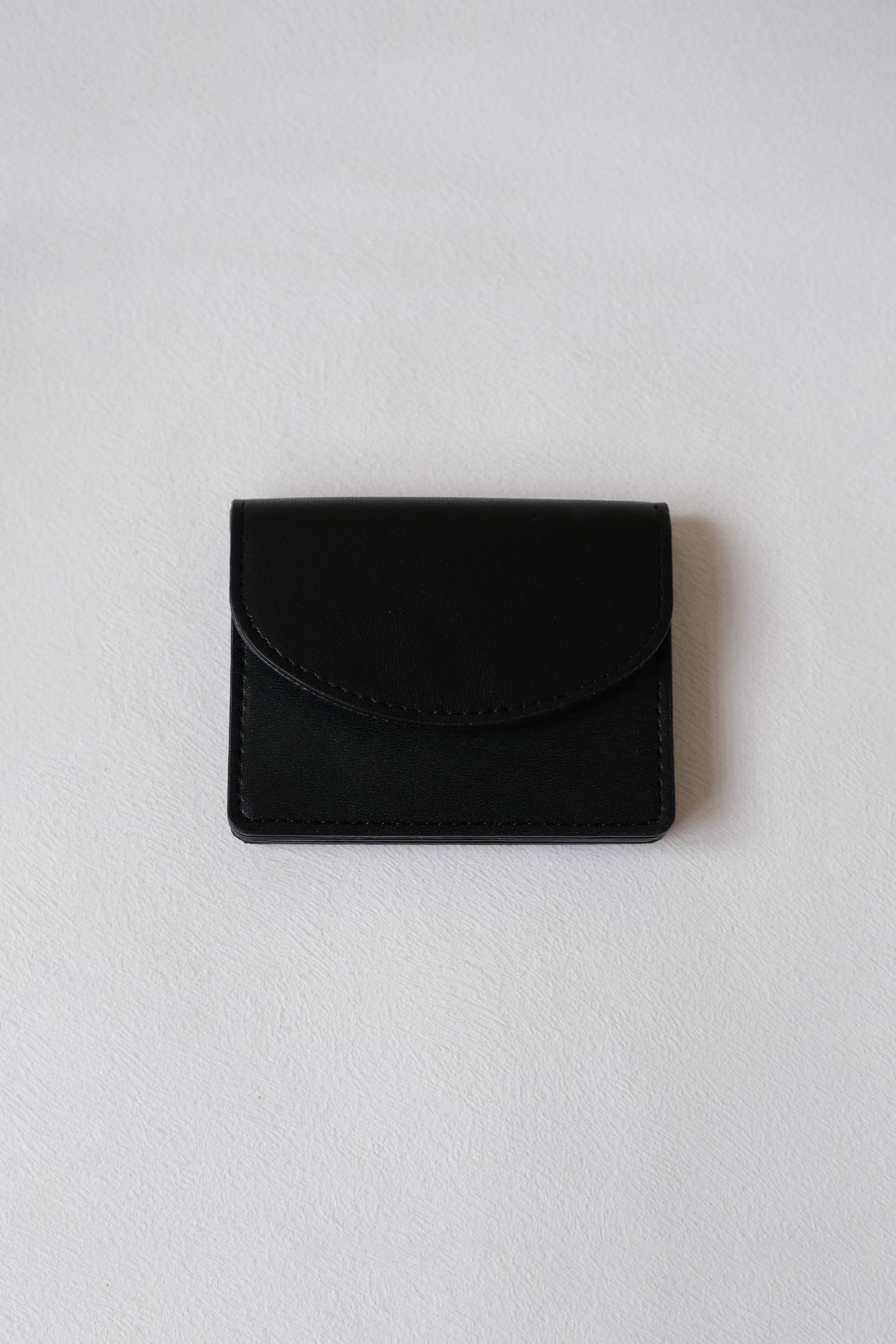 Coin Card Holder In Classic Black