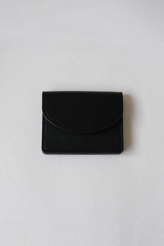 Coin Card Holder In Classic Black