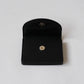 Coin Card Holder In Classic Black