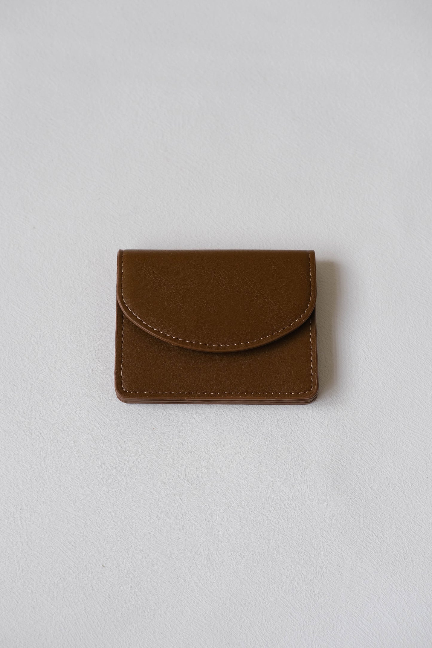 Coin Card Holder In Brown