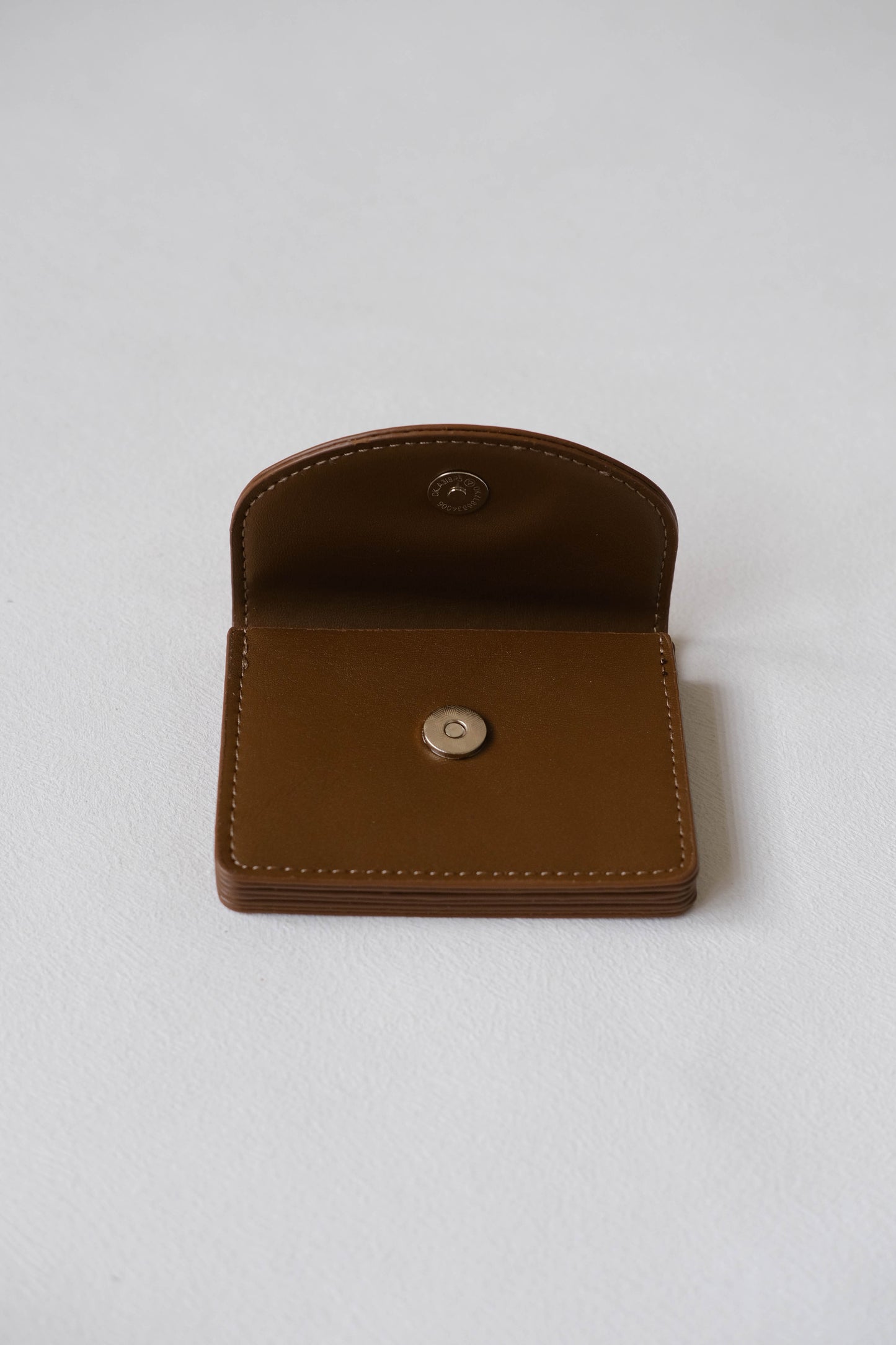 Coin Card Holder In Brown