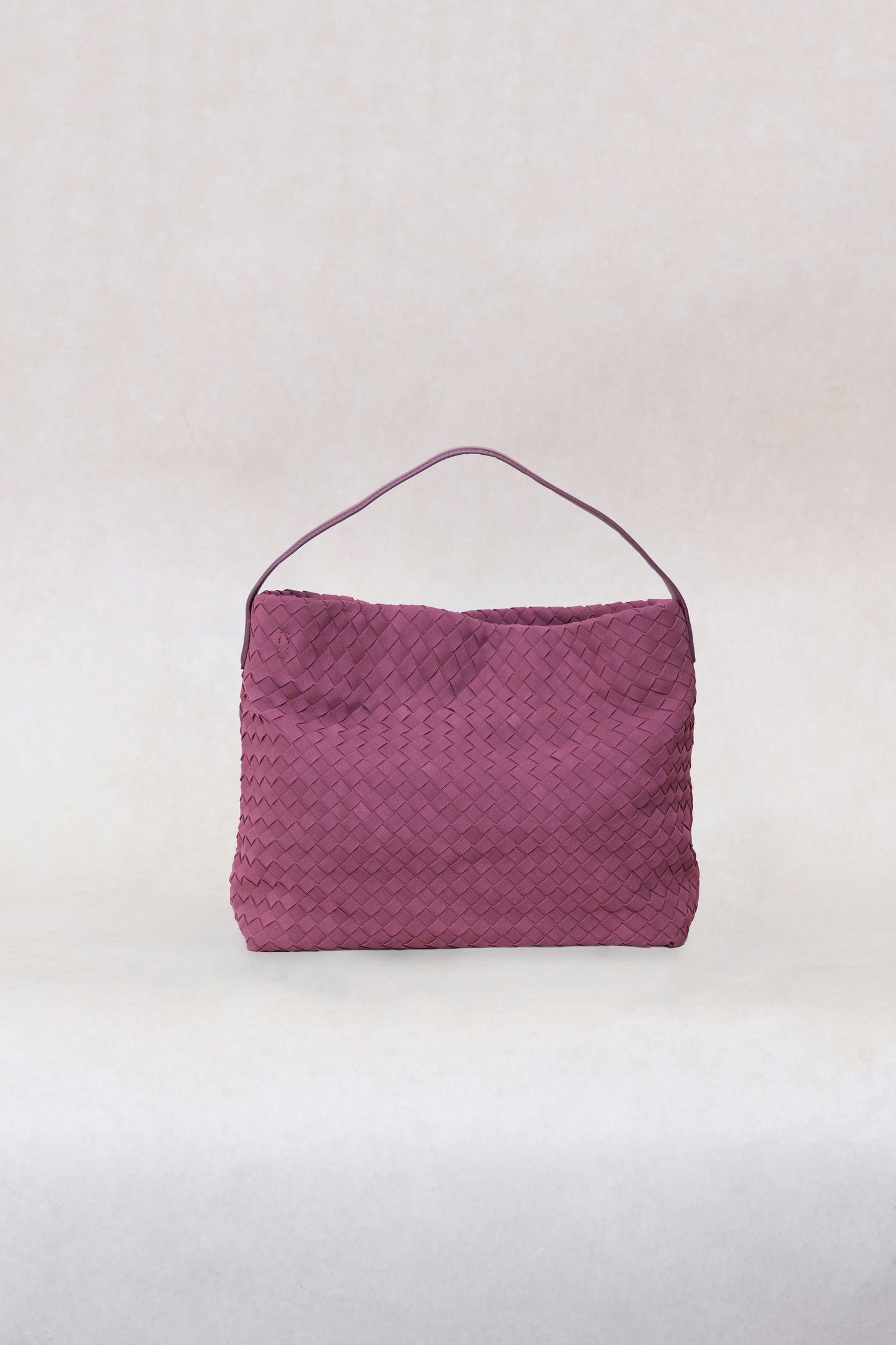 Artisan Soft Texture Tote - Wine Red