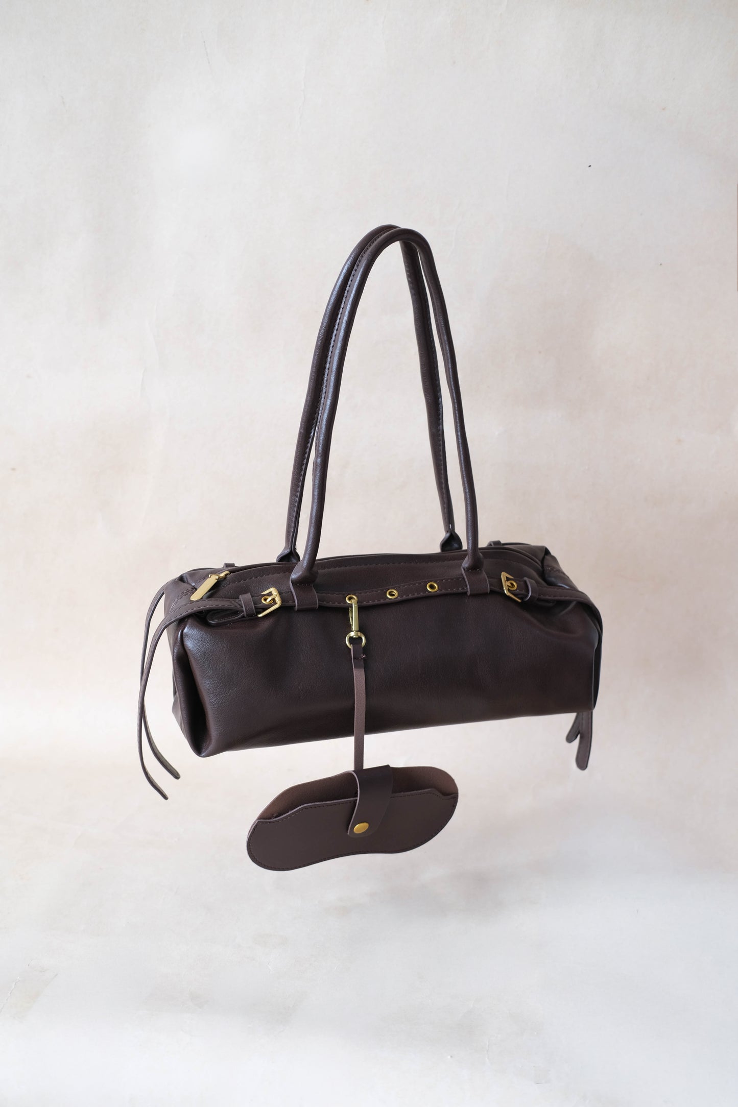 Aurora Classic Dome Bag- Dark Coffee