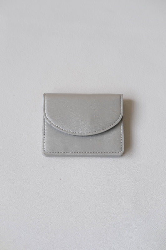 Coin Card Holder In Silver