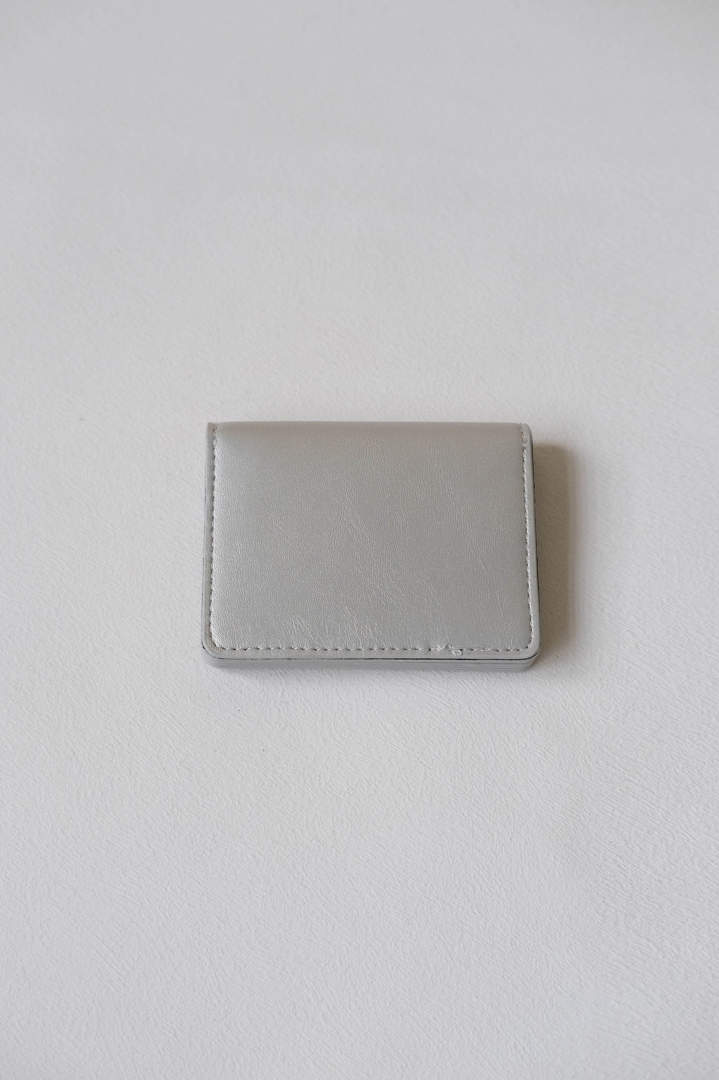 Coin Card Holder In Silver