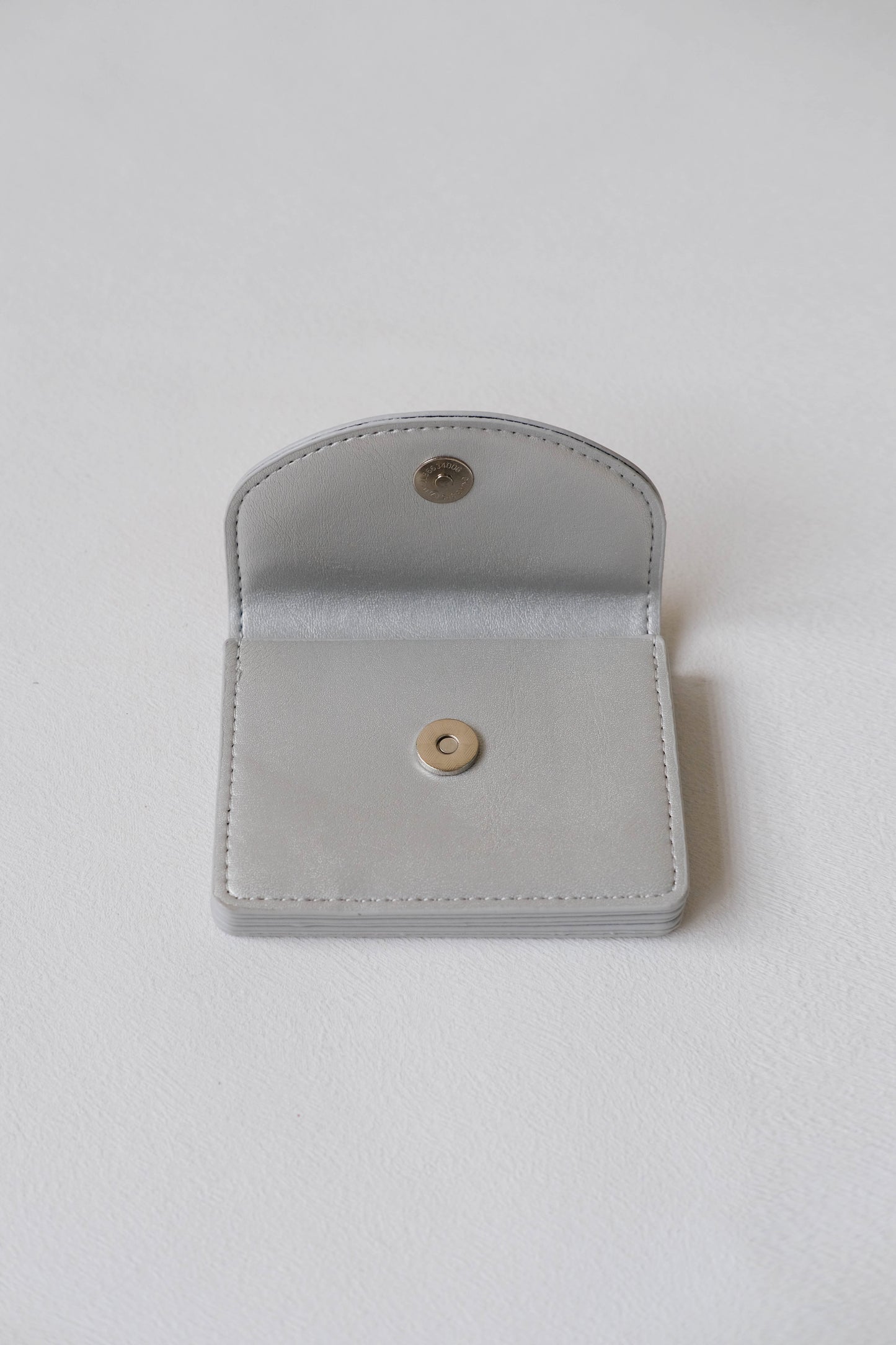 Coin Card Holder In Silver