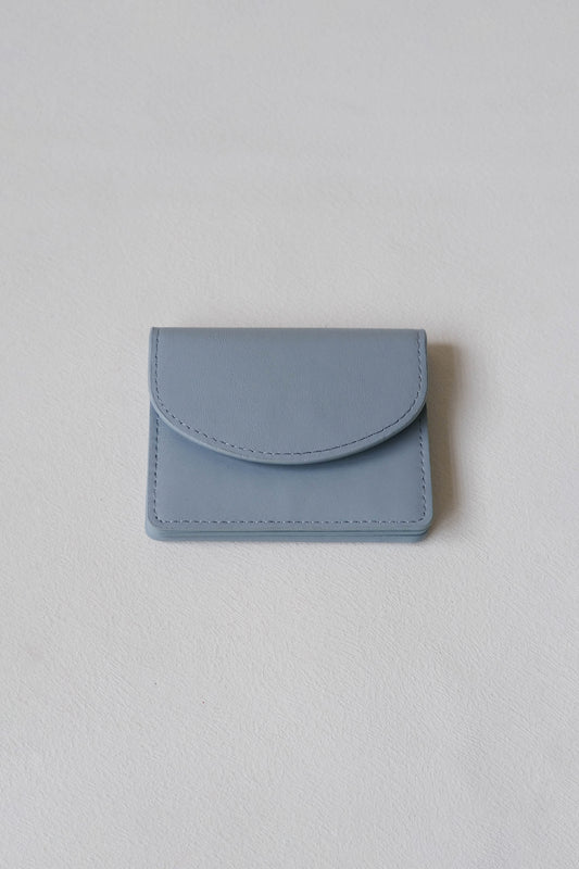 Coin Card Holder In Baby Blue