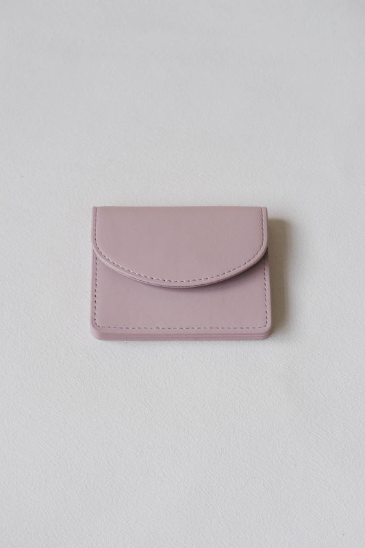 Coin Card Holder In Macaroon Pink