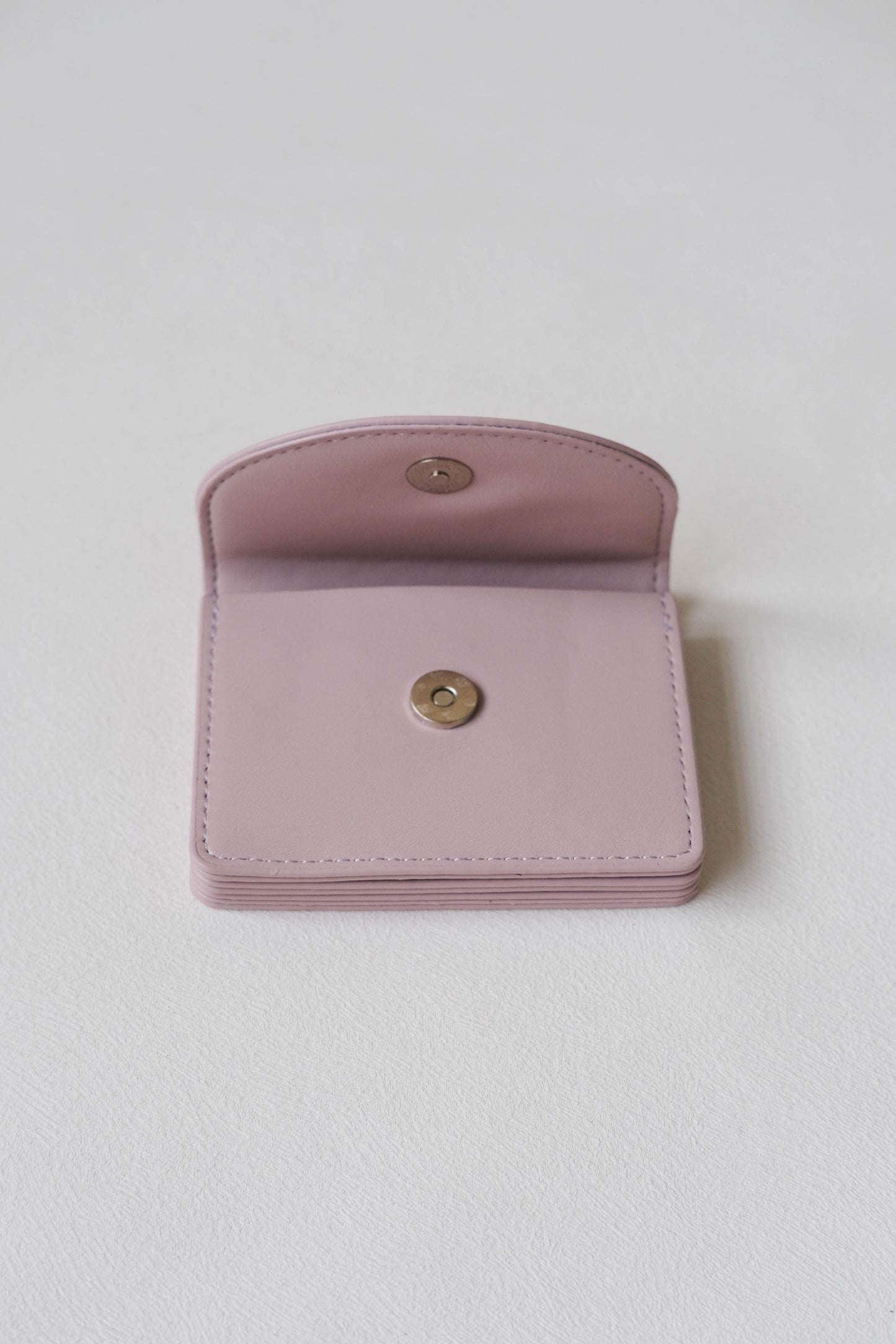 Coin Card Holder In Macaroon Pink