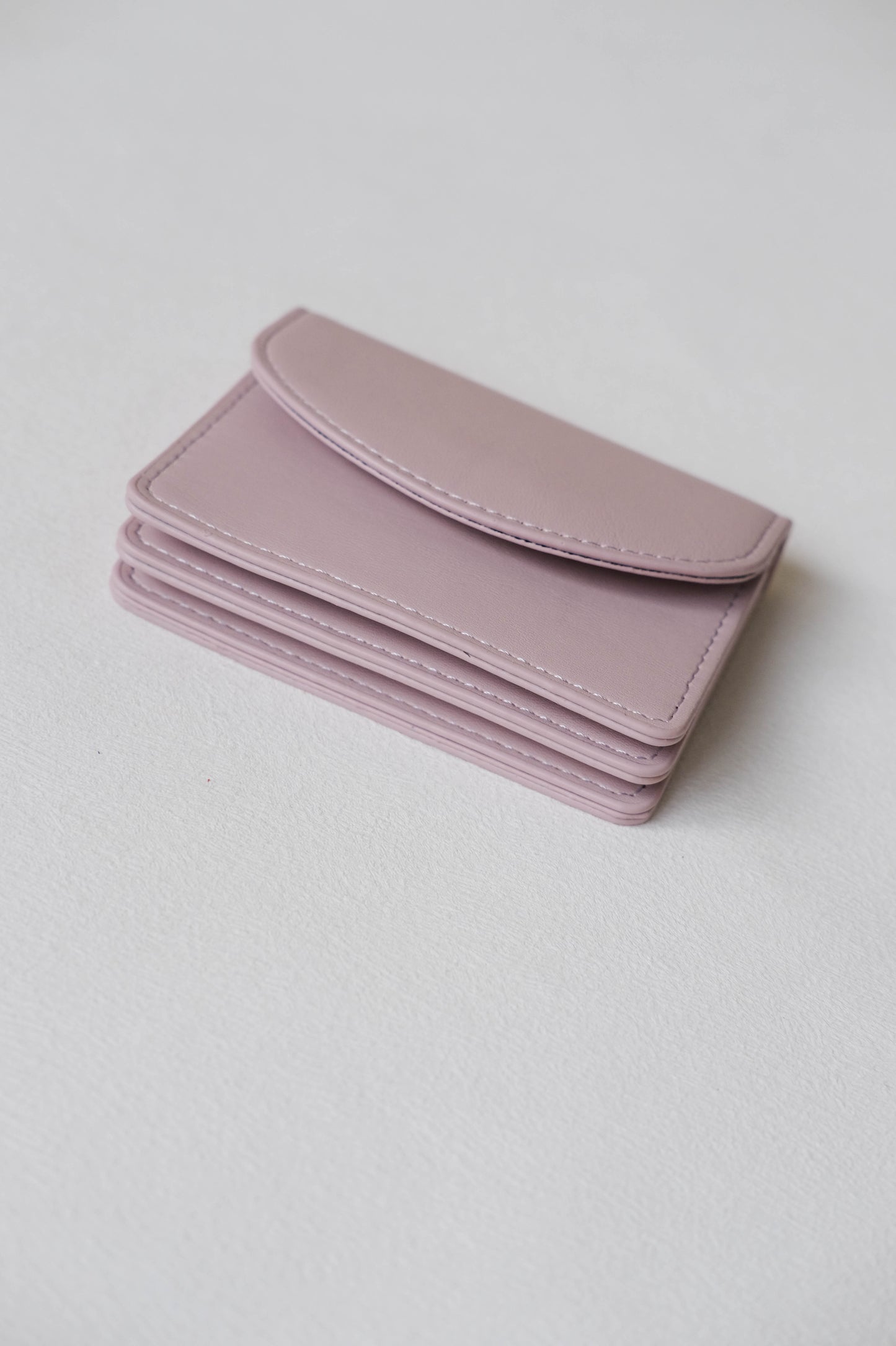 Coin Card Holder In Macaroon Pink