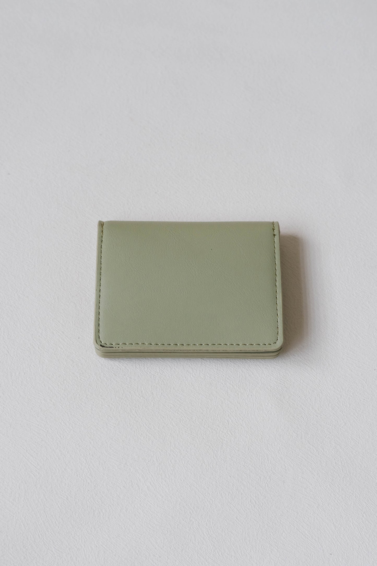 Coin Card Holder In Light Green