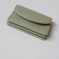 Coin Card Holder In Light Green