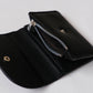 French Ultra-Thin Coin Purse In Classic Black