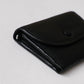 French Ultra-Thin Coin Purse In Classic Black
