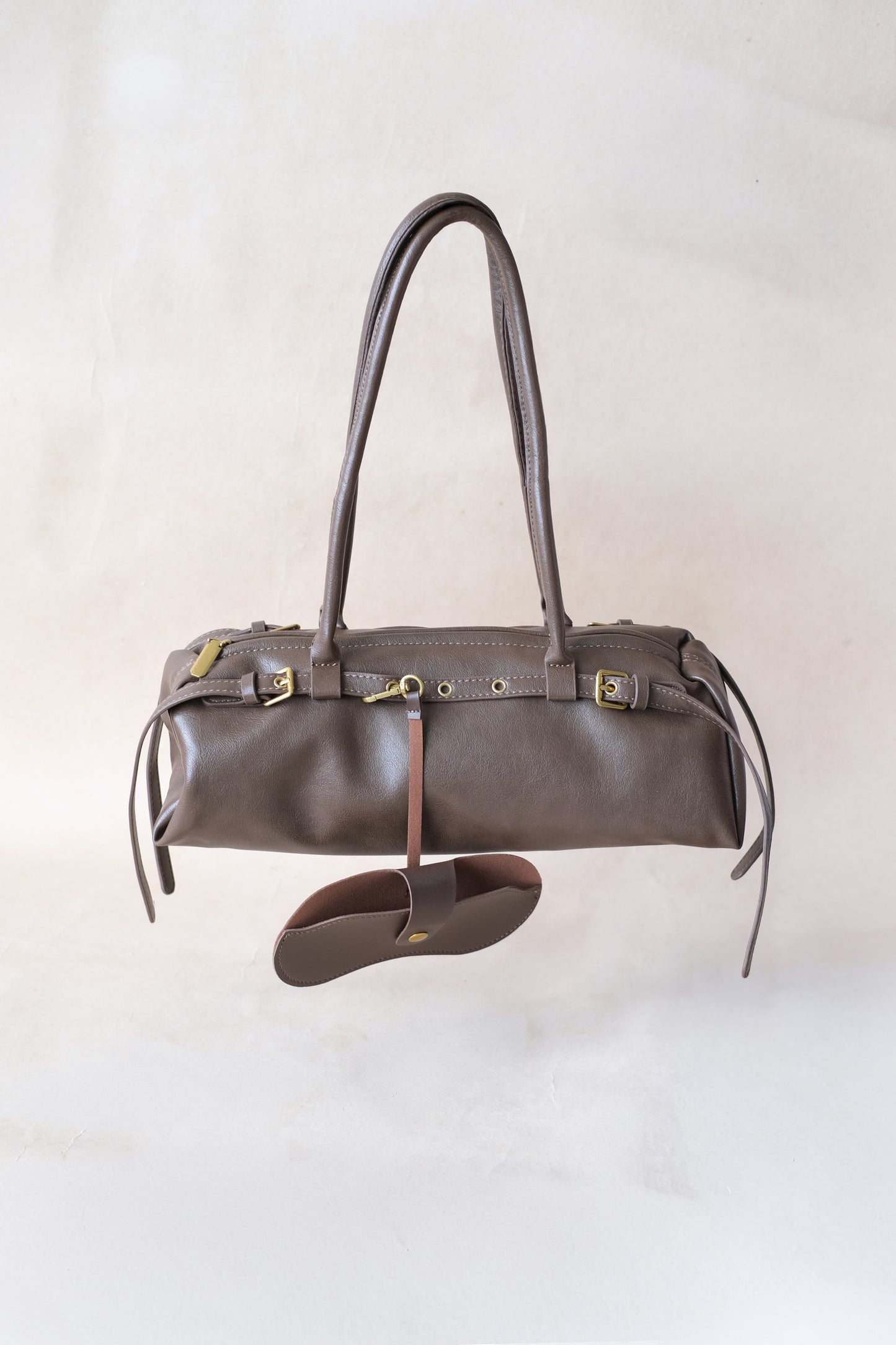 Aurora Classic Dome Bag-Brown