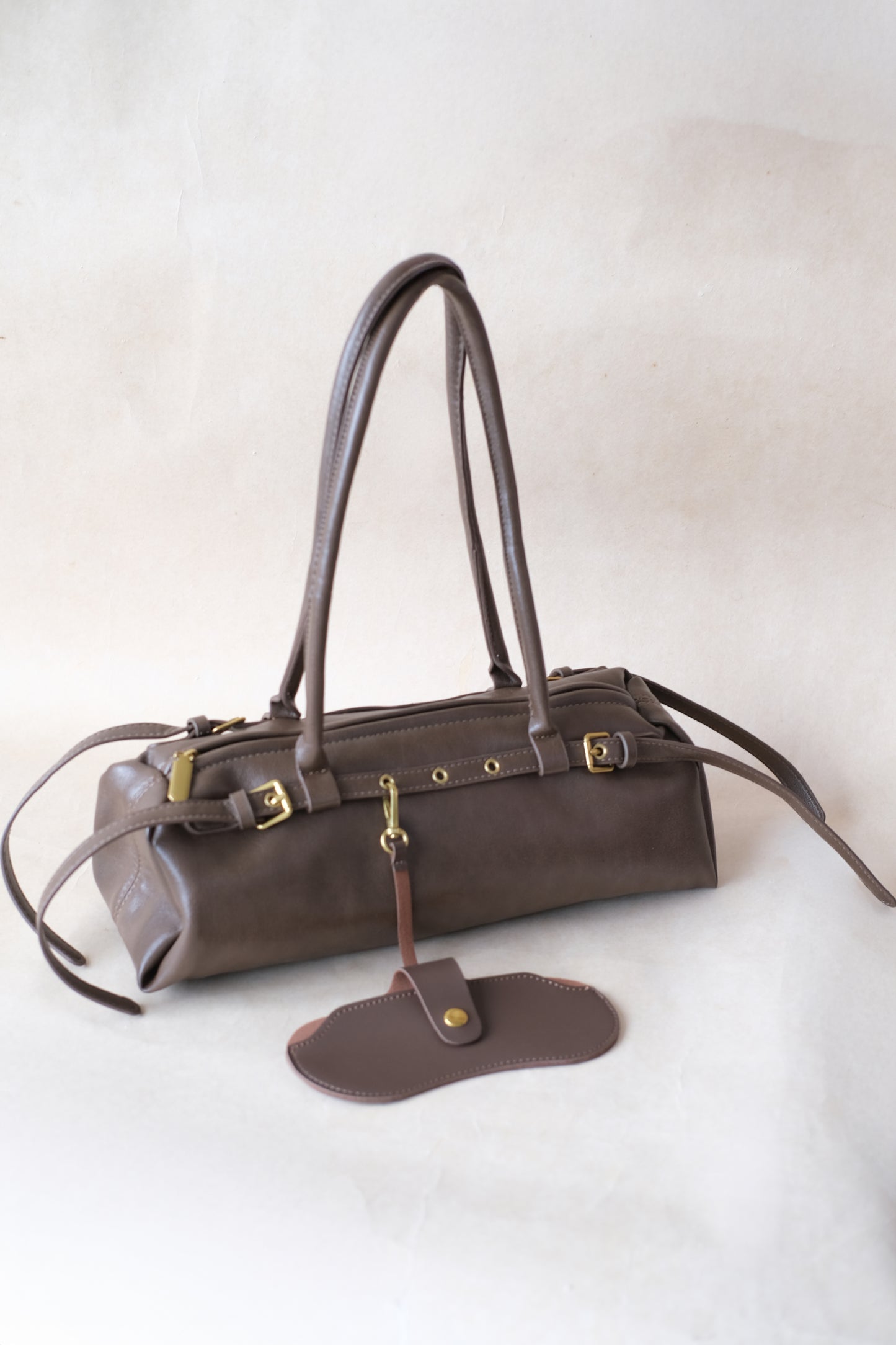 Aurora Classic Dome Bag-Brown