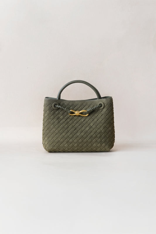 Artisan Velora Tote - Olive Green