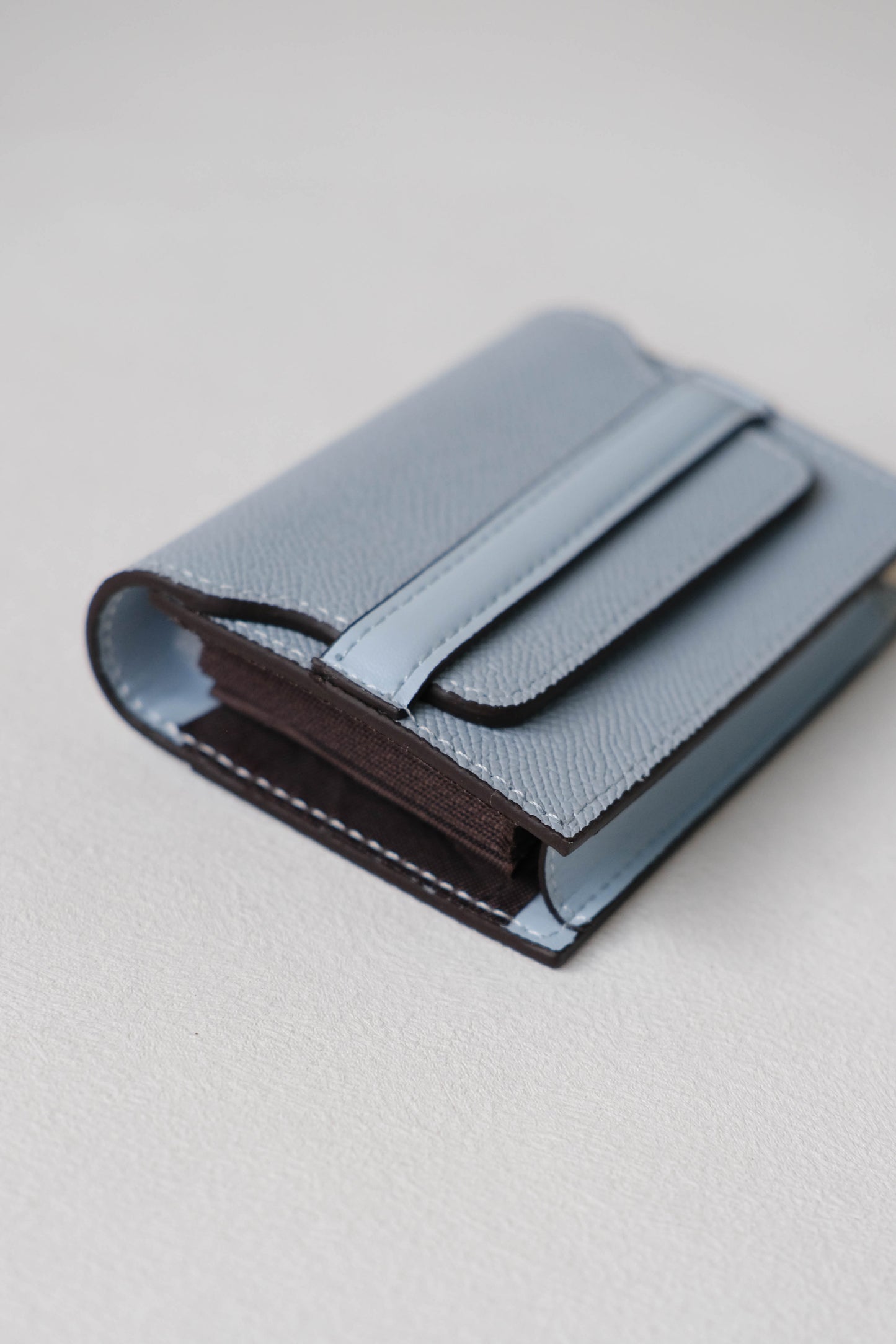 The Leather Artisan In Linen Blue