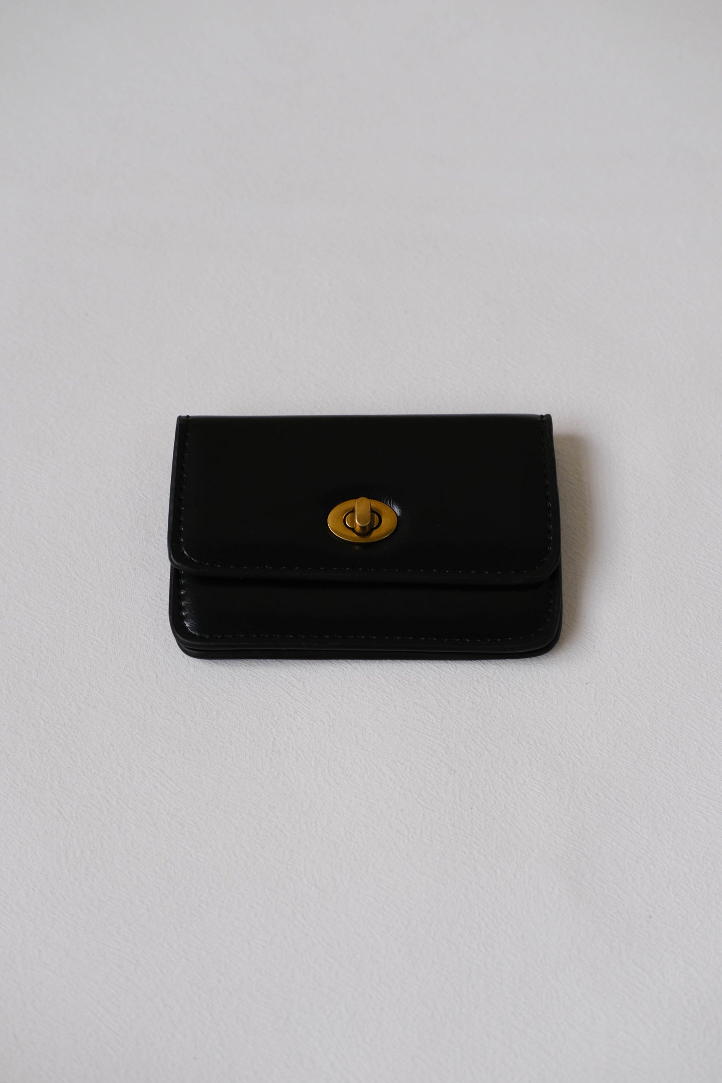 Mini Treasure Card Holder In Black