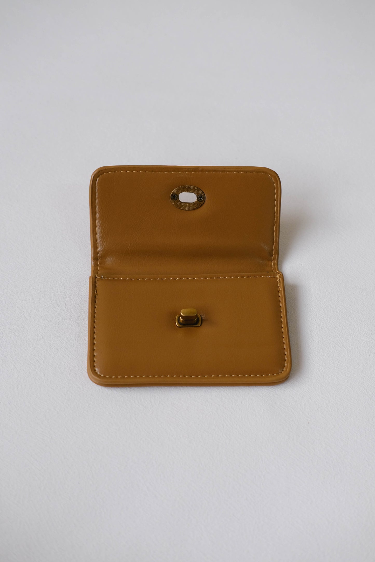 Mini Treasure Card Holder In Brown