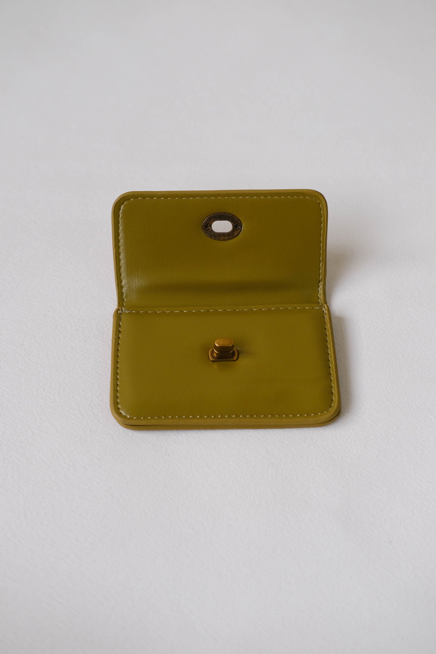 Mini Treasure Card Holder In Green