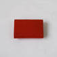 Oil Wax Lychee Textured Wallet In Red
