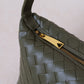 The Artisan Bag - Shinny Olive Green