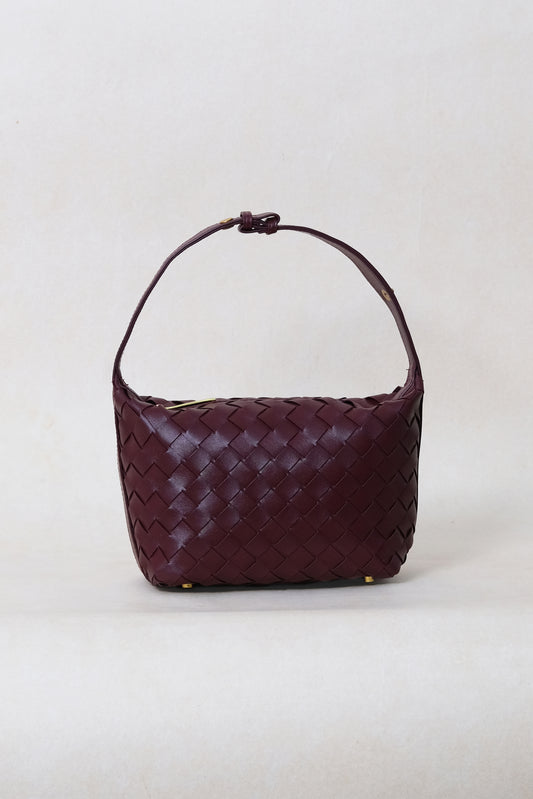 The Artisan Bag - Shinny Wine Red