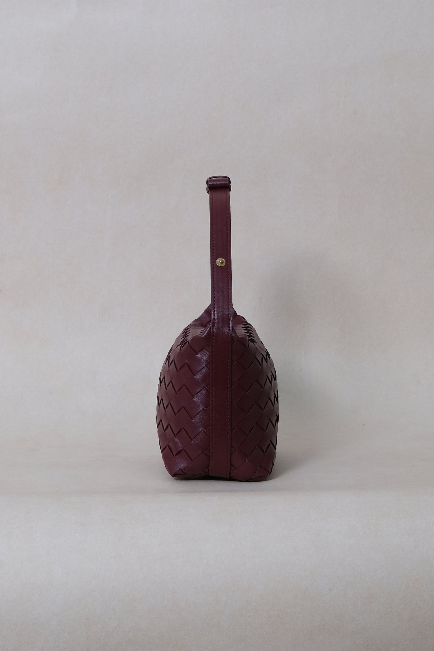 The Artisan Bag - Shinny Wine Red
