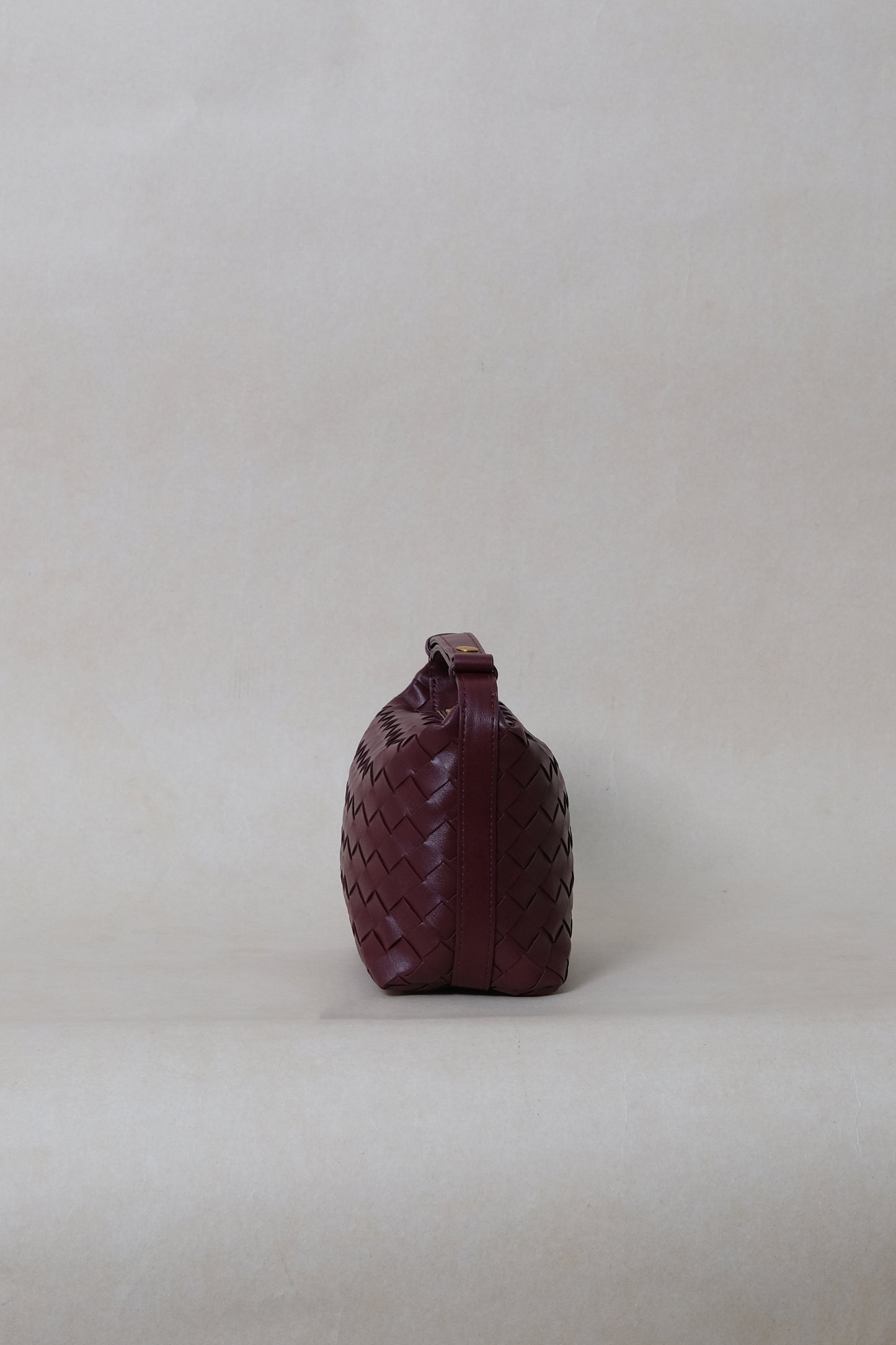 The Artisan Bag - Shinny Wine Red